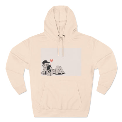 "Can We Talk For a Minute?..~ Three-Panel Fleece Hoodie