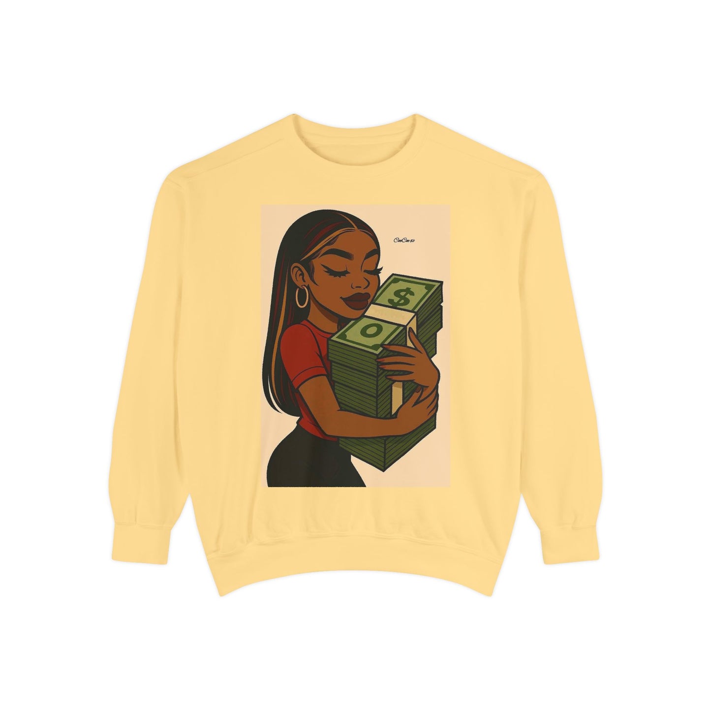 Unisex Garment-Dyed Sweatshirt