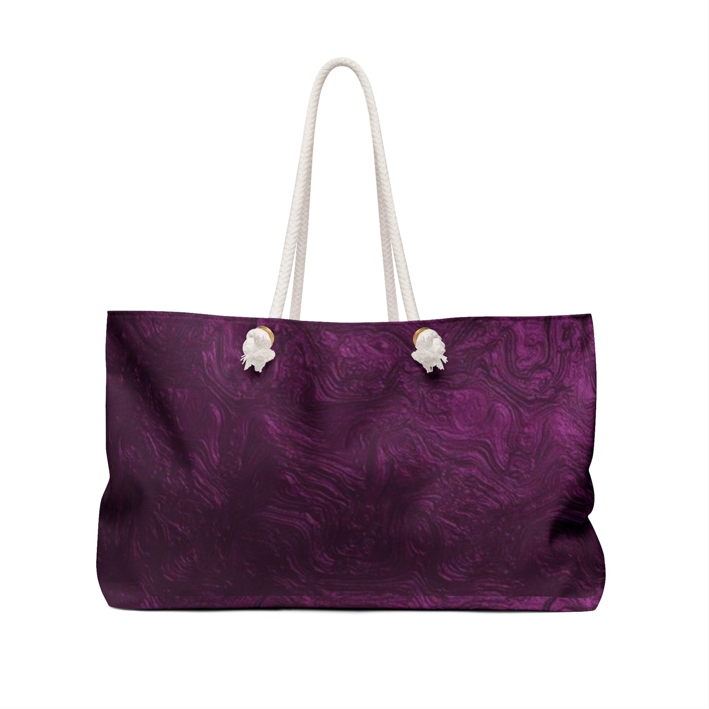 Elegant Purple Weekender Bag - Stylish Travel Tote for Weekend Getaways, Gym, Beach, Yoga, and Spa Days, Perfect Gift!