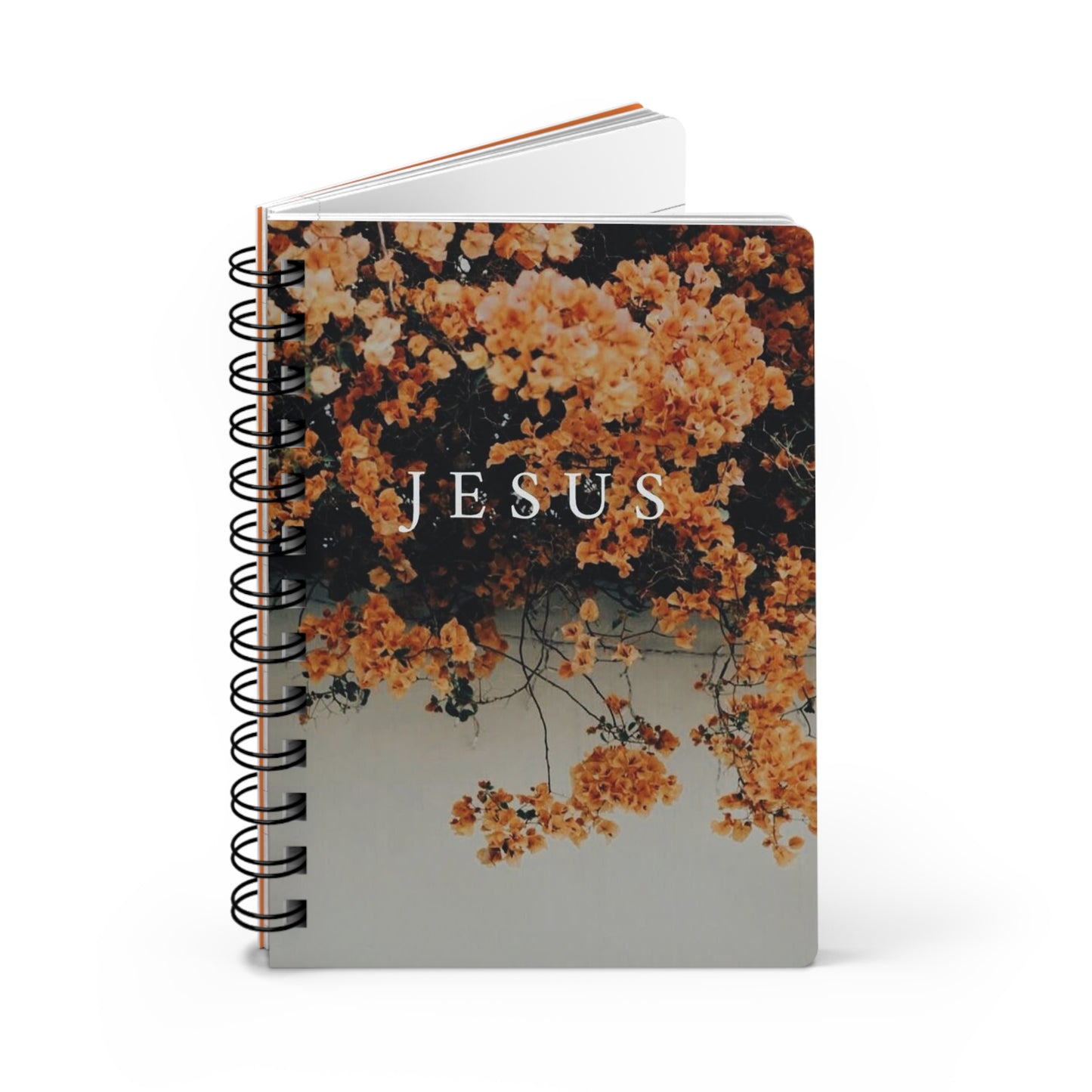 Inspirational Spiral Bound Journal with Floral Design - Great for Daily Journaling, Prayer, Gratitude, Gifts, or Creative Writing