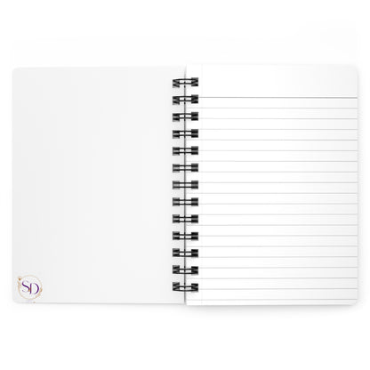 Floral Spiral Bound Journal, Inspirational Design for Writing, Sketching, Eco-Friendly Notebook, Gifts for Students, Journaling