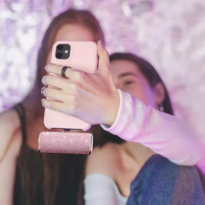 Portable Charger Mobile Power Bank Power Banks Fast Charging Power Bank Shiny Diamond Fashion High Quality 5000Mah