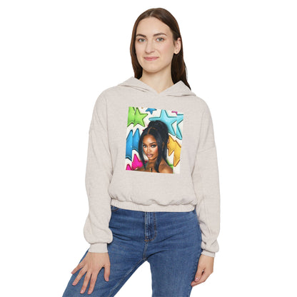 JT Inspired Women's Cinched Bottom Hoodie