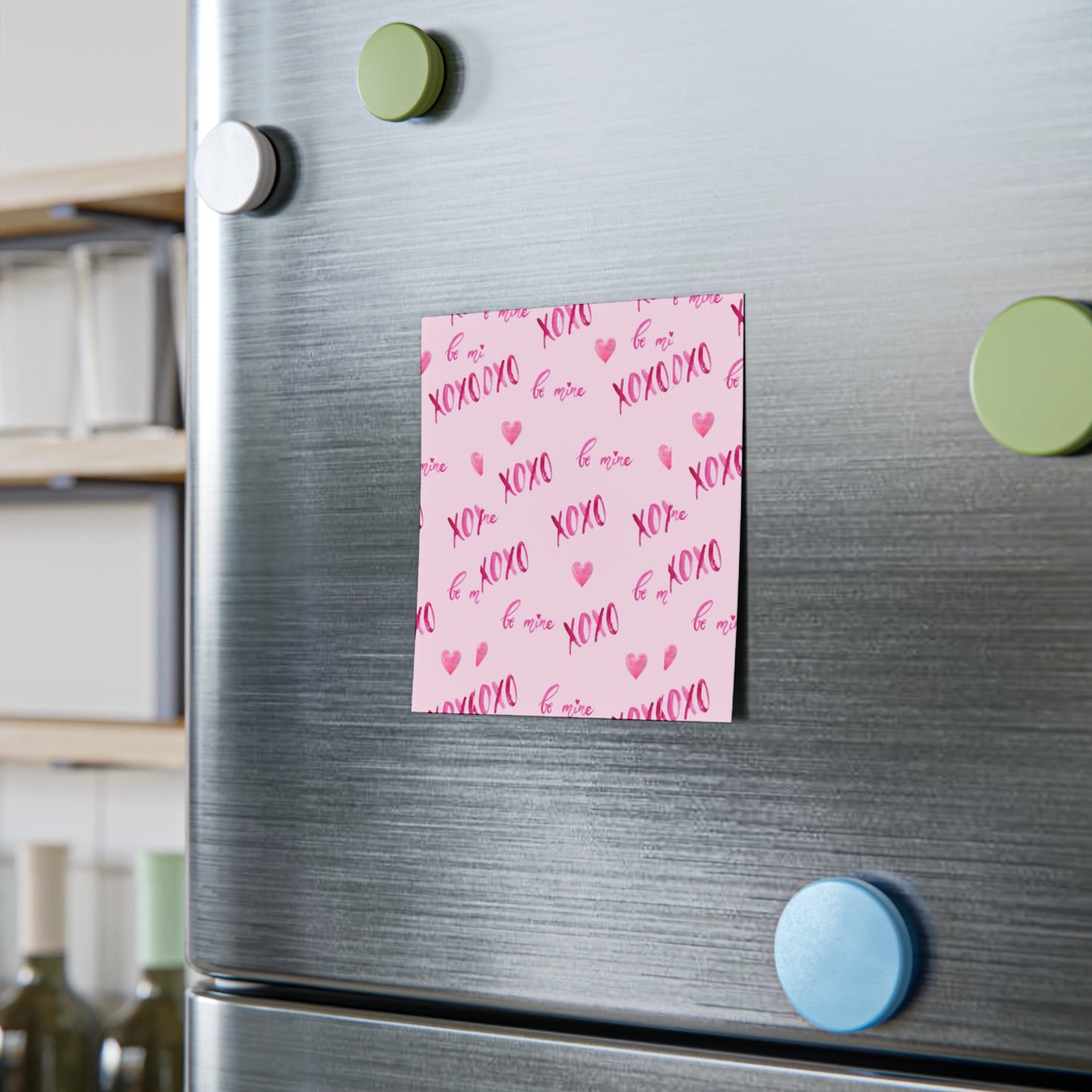 Post-it® Note Pads, xoxo pink design, Sticky Notes, Love Notes, Office Supplies, Stationery, Valentines Day Gift