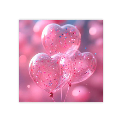 Post-it® Note Pads, pink heart shape design, Sticky Notes, Stationery, Office Supplies, Cute Desk Accessories, Reminder Cards