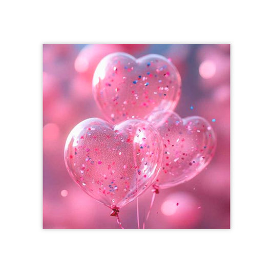 Post-it® Note Pads, pink heart shape design, Sticky Notes, Stationery, Office Supplies, Cute Desk Accessories, Reminder Cards