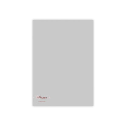 Grey " Thanks For Your Purchase" Post-it® Note Pads