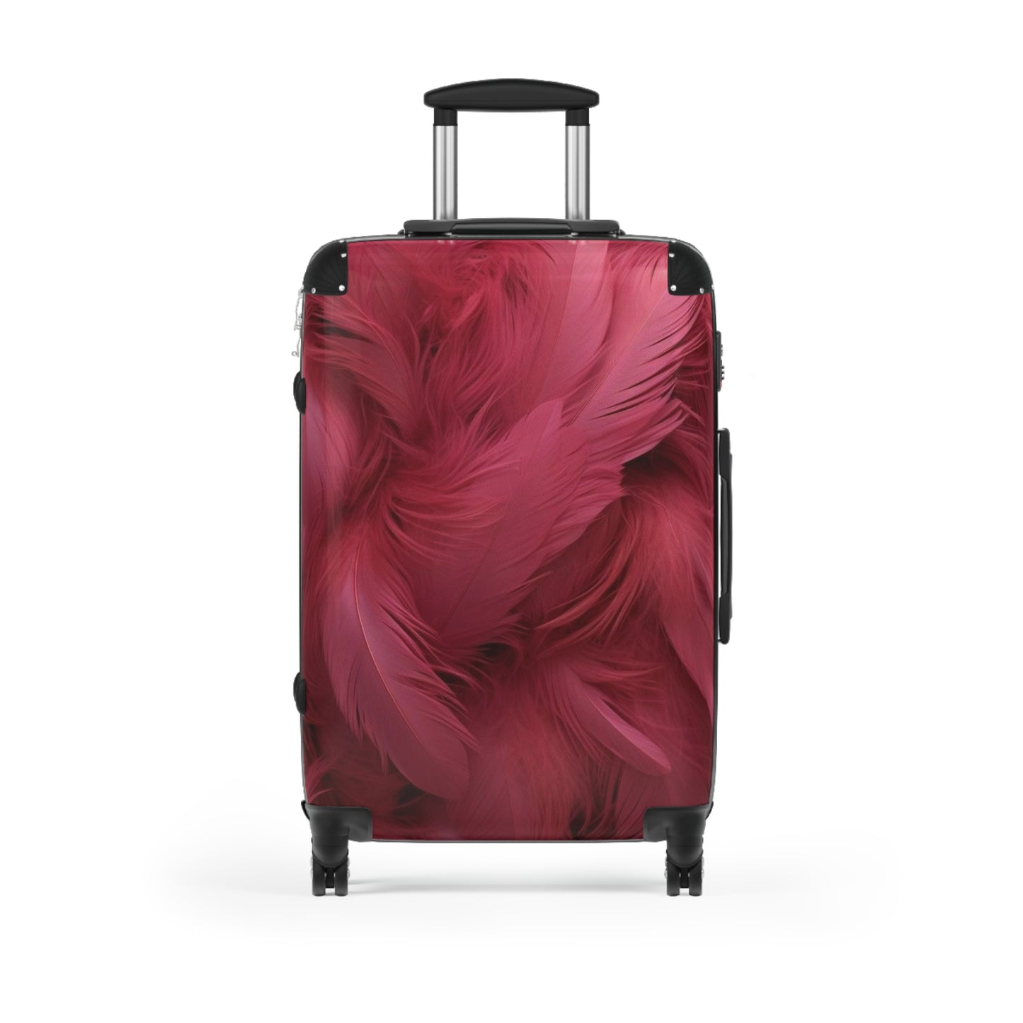 "Rebranding Into A New Badder Bitch!" Feathered Suitcase~ Hot Pink