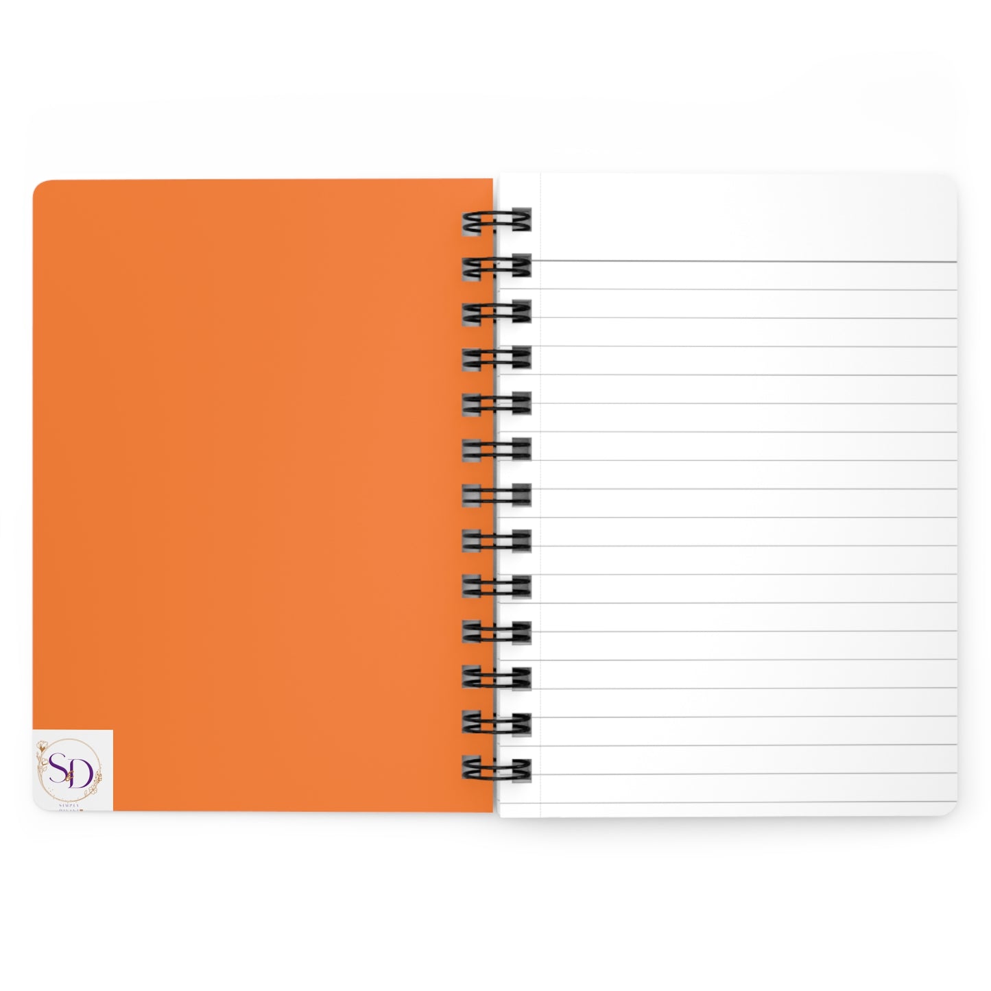 Vibrant Floral Spiral Bound Journal, Colorful Notebook for Art Lovers, Gift for Students, Journaling, Sketching, Note-Taking