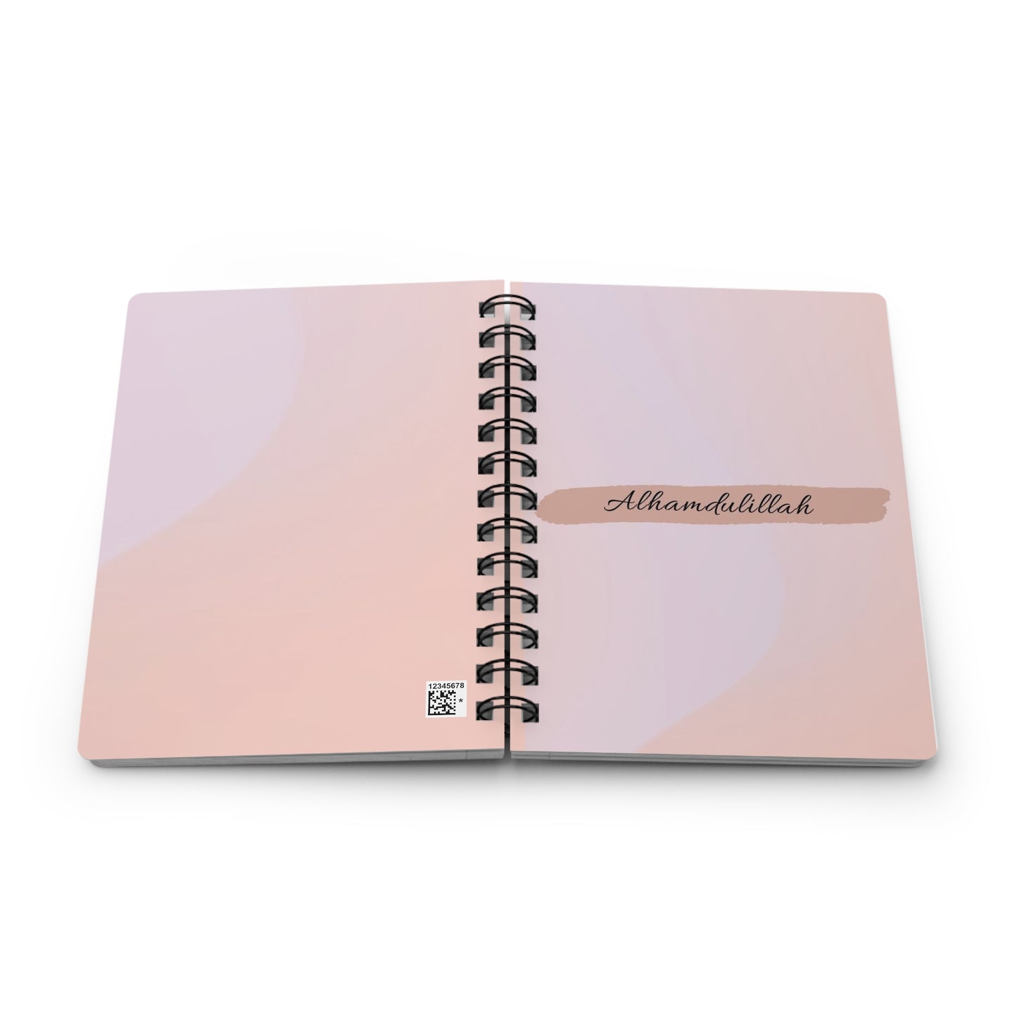 Gratitude Spiral Bound Journal, Inspirational Notebook, Alhamdulillah Journal, Self-Care Diary, Islamic Gift, Mindfulness Journal