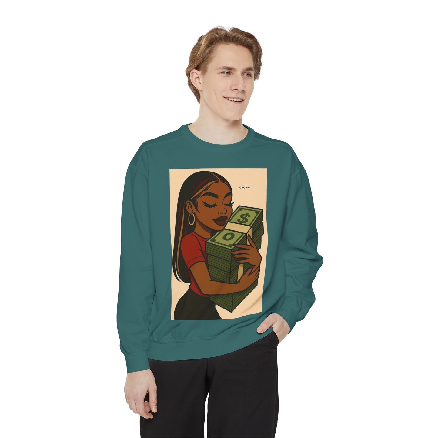 Unisex Garment-Dyed Sweatshirt