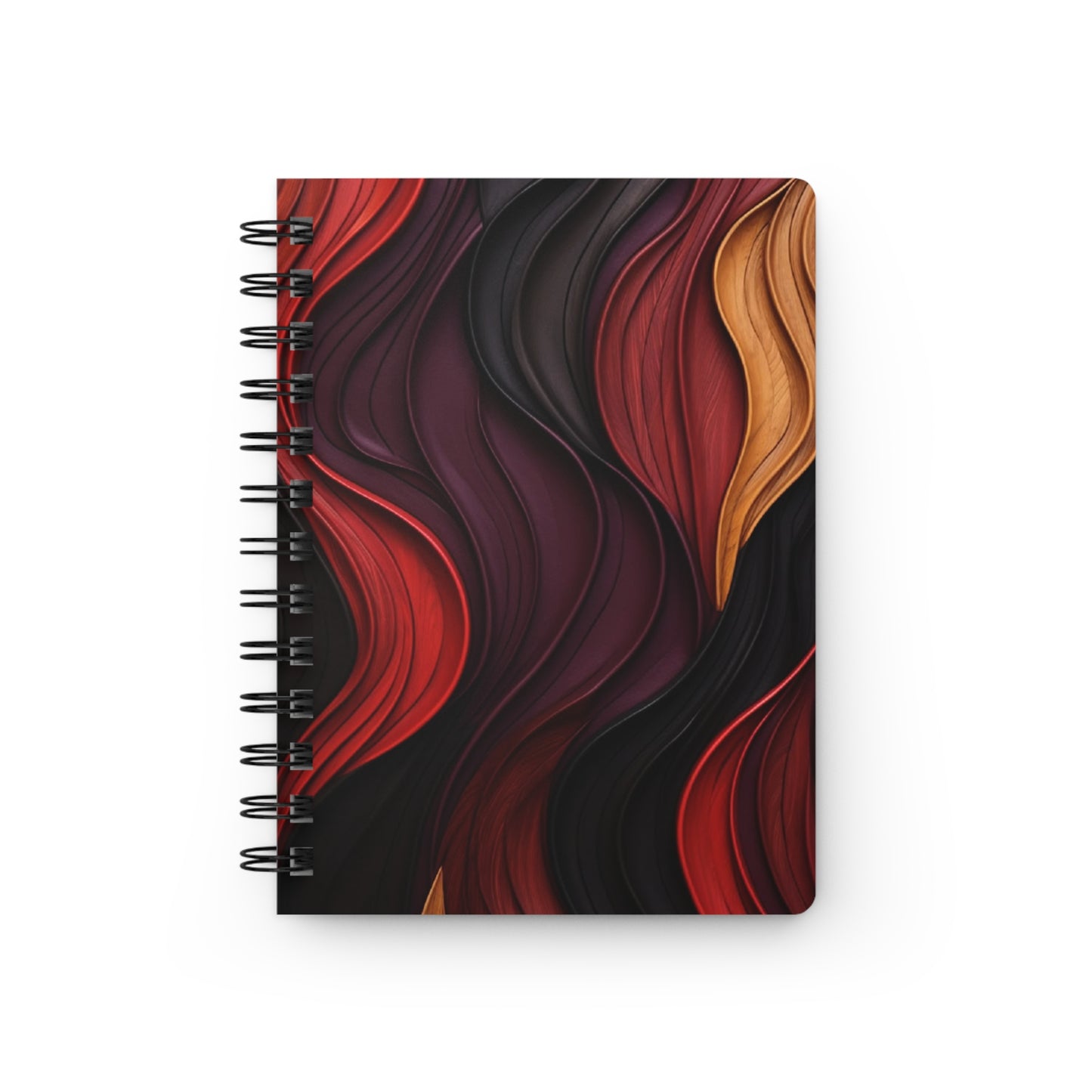 Abstract Spiral Bound Journal, Creative Writing Notebook, Artistic Sketchbook, Mindfulness Diary, Unique Notepad for Artists, Writing