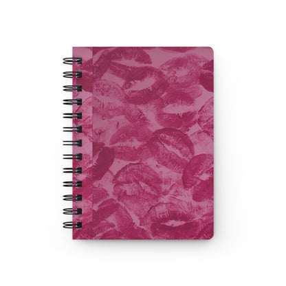 Romantic Kiss Design Spiral Bound Journal - Perfect for Love Notes, Gift for Her, Valentine's Day Diary, Creative Writing, Secret Thoughts