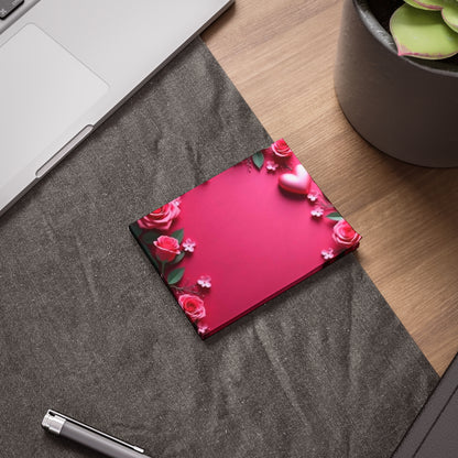 Valentine's Day Pink roses Post-it® Note Pads