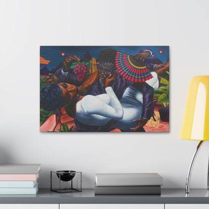 "Let Me Take Care Of You" Canvas Wall Art