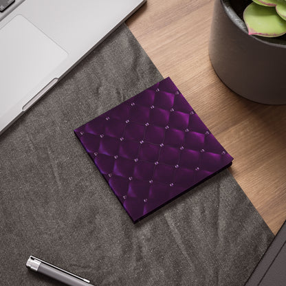 Luxury Purple Post-it® Note Pads, Office Supplies, Sticky Notes, Stationery, Memo Pads, Teacher Gifts