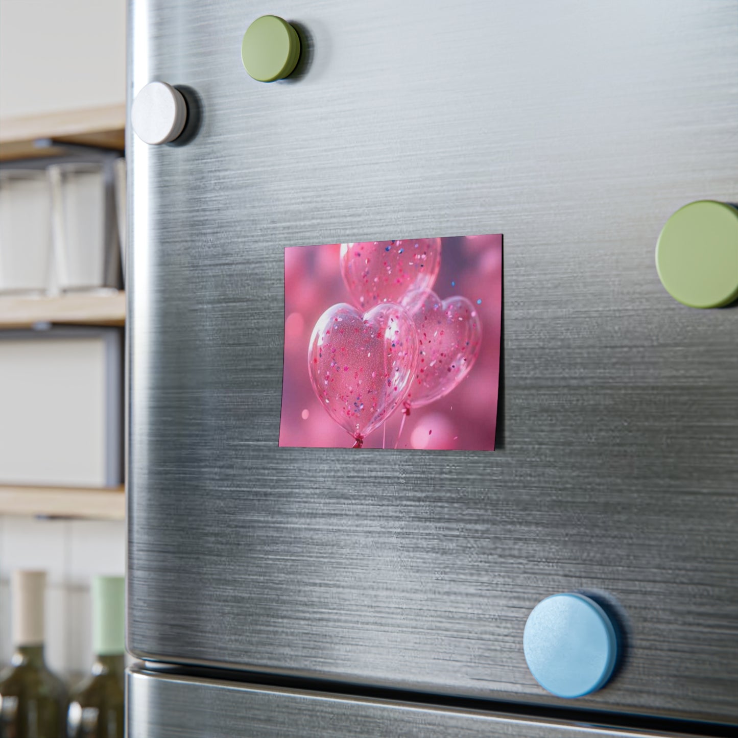 Post-it® Note Pads, pink heart shape design, Sticky Notes, Stationery, Office Supplies, Cute Desk Accessories, Reminder Cards