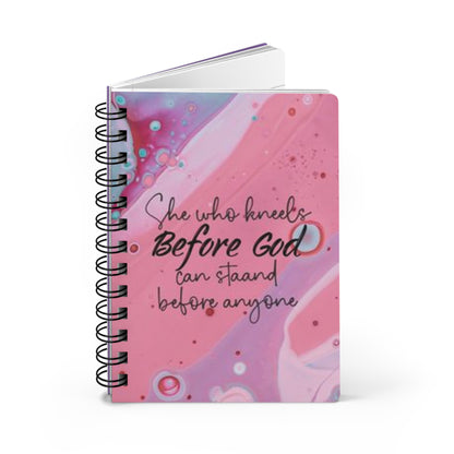 Spiral Bound Journal - Inspirational Gratitude Notebook, Christian Faith Journal, Prayer Diary, Motivational Gift, Women's Self-Care