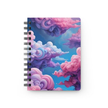 Dreamy Cloud Spiral Bound Journal, Inspirational Notebook, Creative Writing Gift, Motivational Diary, Cute Journal for Dreams