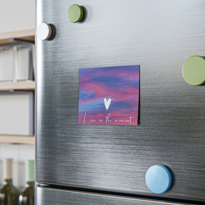 Inspirational Sticky Notes, Live in the Moment Reminder Pads, Office Supplies, Positive Affirmation Notes, Desk Decor, Gift for Her