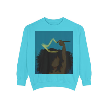 Empowered Goddess Sweatshirt, Cozy Fashion, Gift for Her, Inspirational Apparel, Self-Love, Everyday Wear, Festival Gear