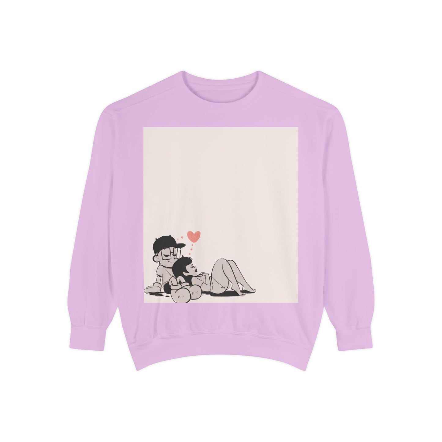 "Can We Talk For A Minute?.." ~ Unisex Garment-Dyed Sweatshirt