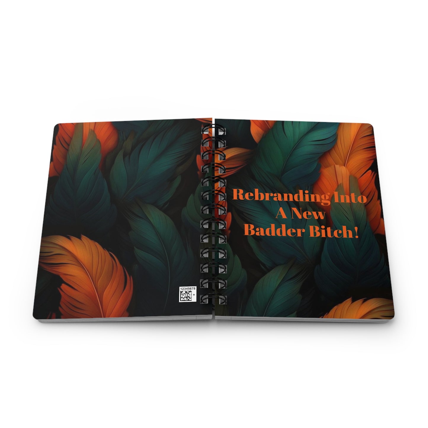 Empowering Spiral Bound Journal for Goal Getters, Motivational Notebook, Perfect for Self-Improvement, Gift for Entrepreneurs, Stylish