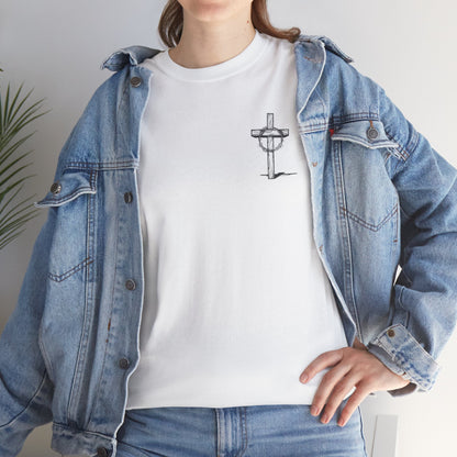 I Saw That Unisex Heavy Cotton Tee - Bold Statement Shirt for Faith and Humor