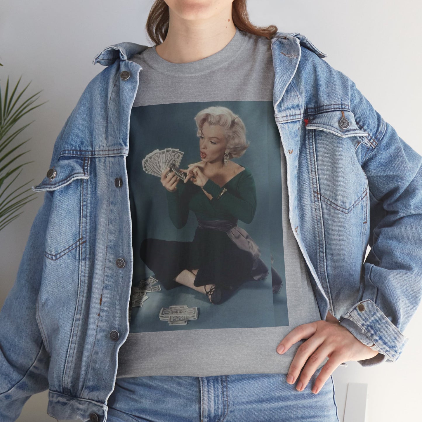 Vintage Marilyn Monroe Unisex Heavy Cotton Tee
