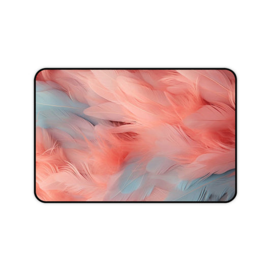 "Rebranding Into A New Badder Bitch!"~ Pink/Baby Blue Desk Mat