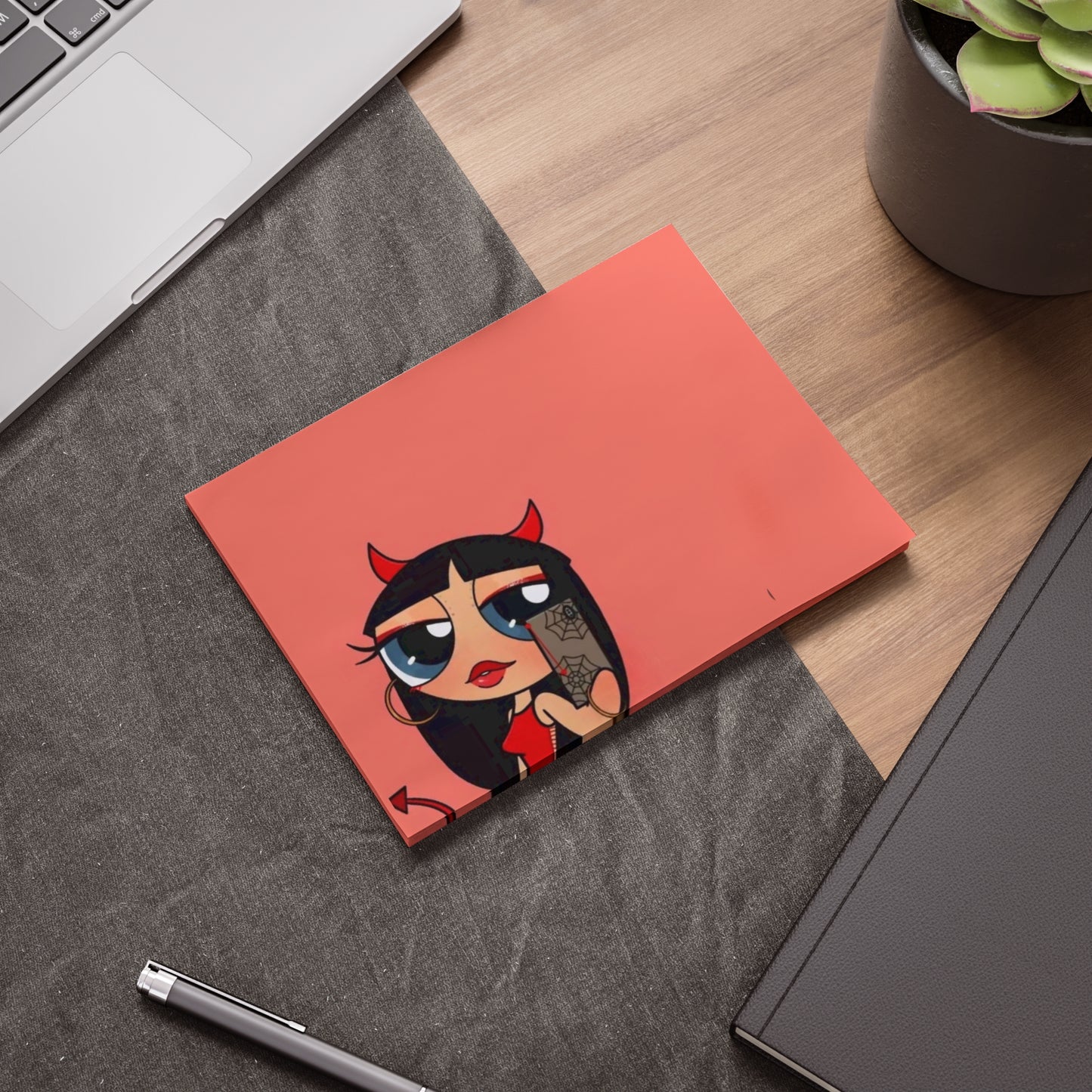 Devilish ImJustAGirl💅🏻🎀🫧~ Post-it® Note Pads