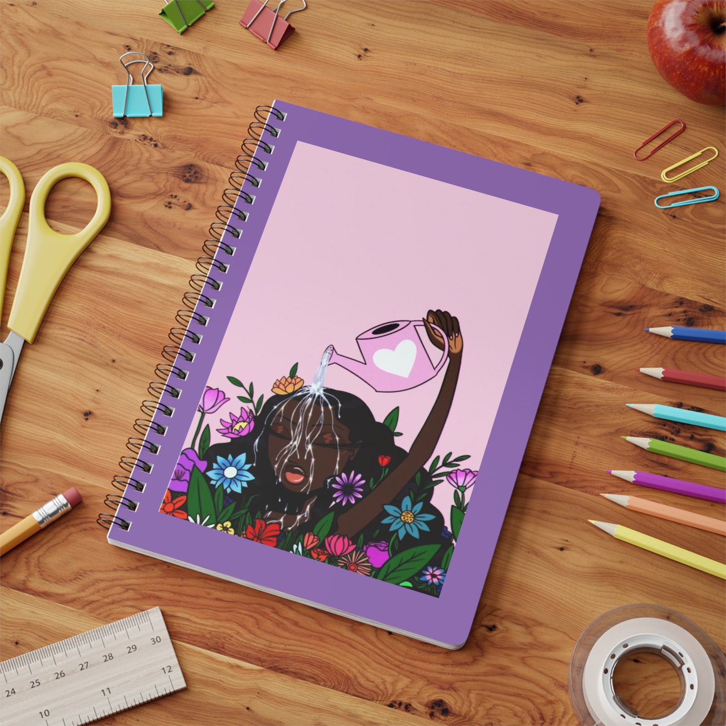 Wirobound Softcover Notebook, A5