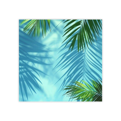 Tropical Palm Leaf Post-it® Note Pads | Summer Office Supplies, Cute Study Accessories, Gift for Students and Teachers, Planner Stickies