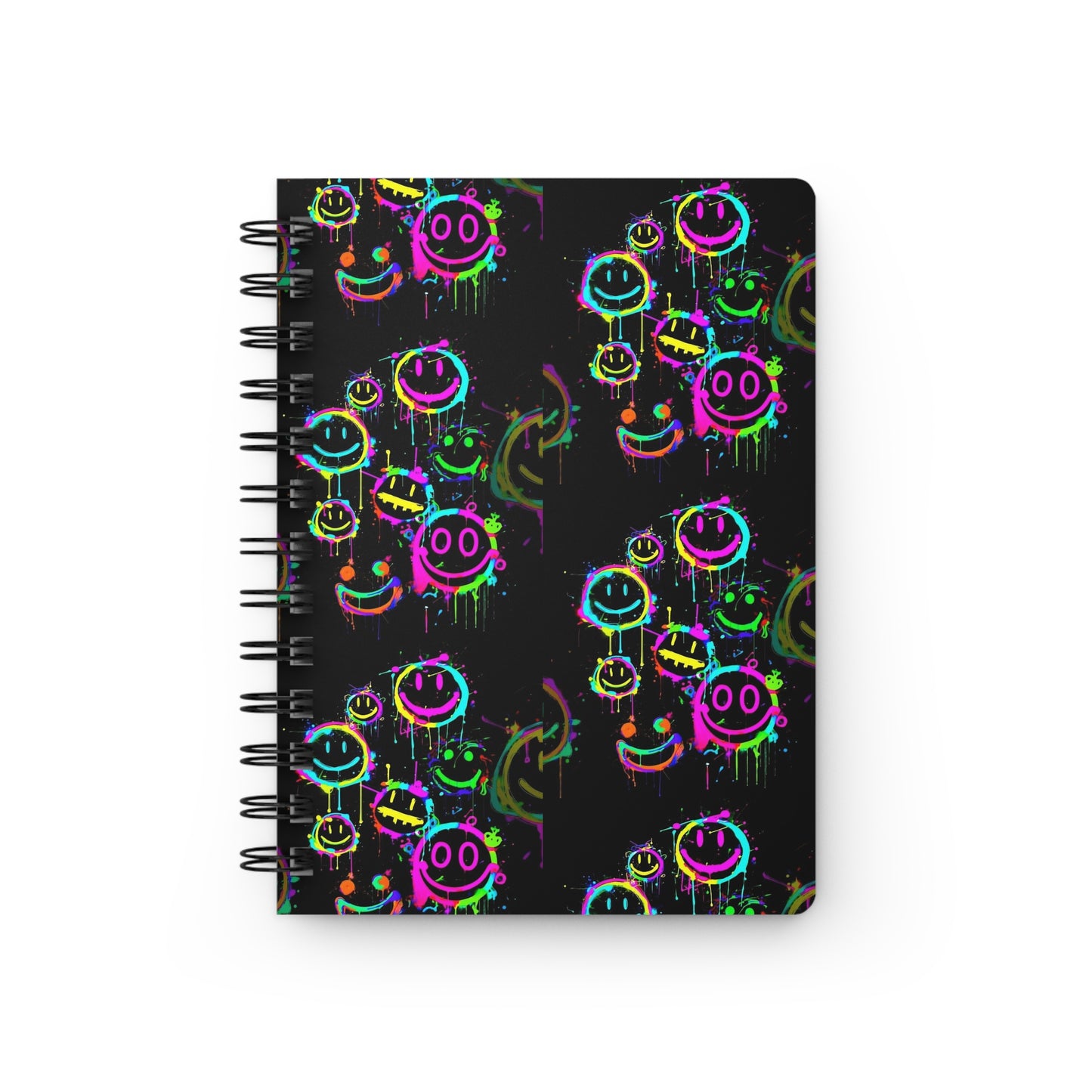 Vibrant Spiral Bound Journal, Colorful Notepad for Creative Minds, Artistic Planner, Unique Gifts for Artists, Journaling, Sketching