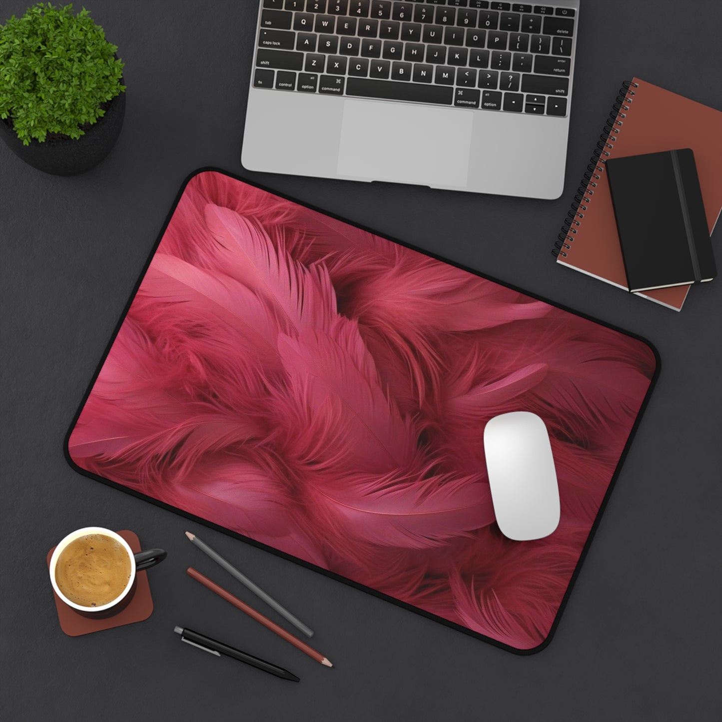 "Rebranding Into A New Badder Bitch!"~ Pink Desk Mat