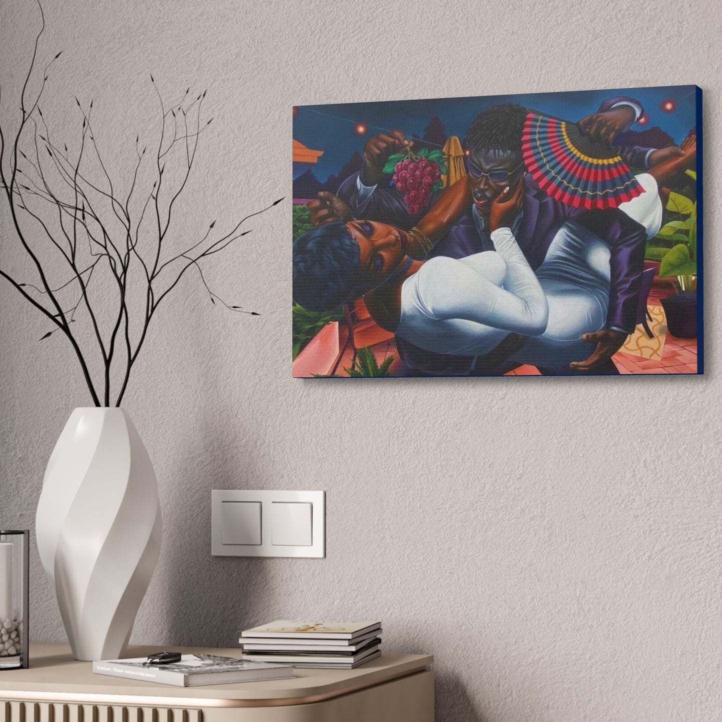 "Let Me Take Care Of You" Canvas Wall Art