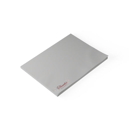 Grey " Thanks For Your Purchase" Post-it® Note Pads
