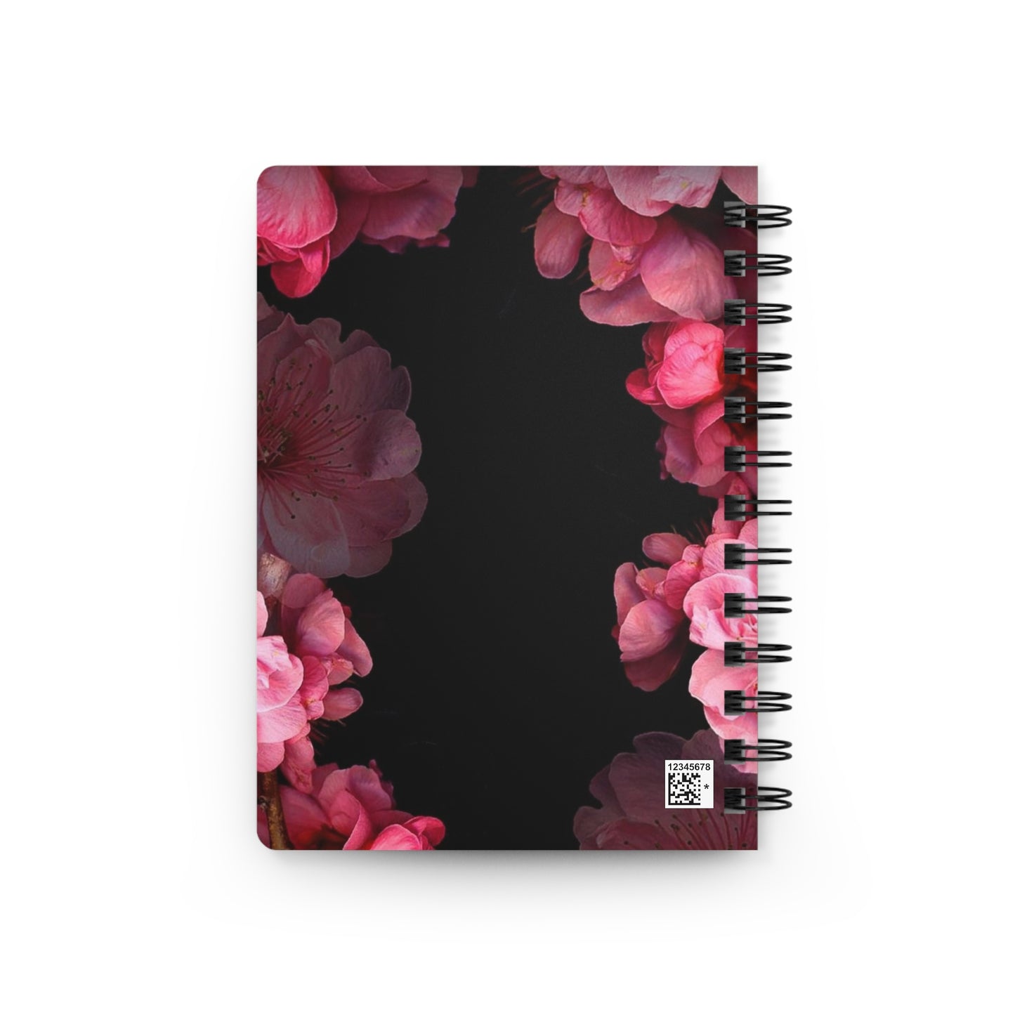 Floral Spiral Bound Journal, Elegant Writing Notebook for Garden Lovers, Perfect Gift for Mother's Day, Journaling, Nature Enthusiasts,