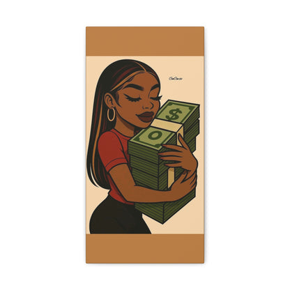 Money Love Canvas Art, Stylish Wall Decor, Inspirational Wall Art, Modern Home Decor, Unique Gift Idea