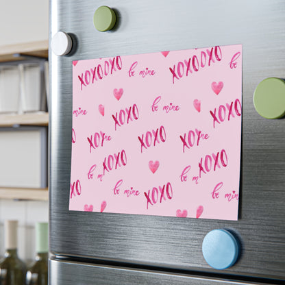 Post-it® Note Pads, xoxo pink design, Sticky Notes, Love Notes, Office Supplies, Stationery, Valentines Day Gift