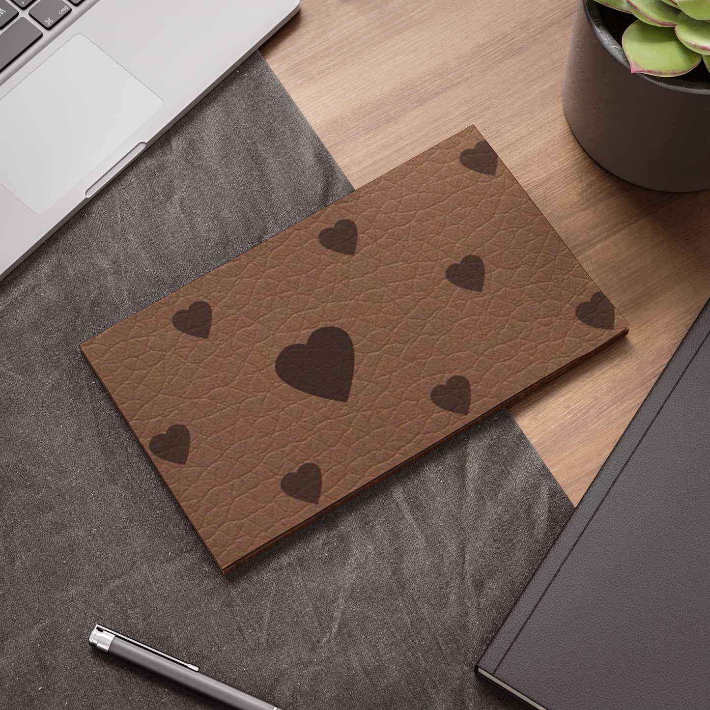 Heart Patterned Post-it® Note Pads, Cute Sticky Notes for Home Office, School Supplies, Gift for Planner Lovers, Valentine's Day Notepad