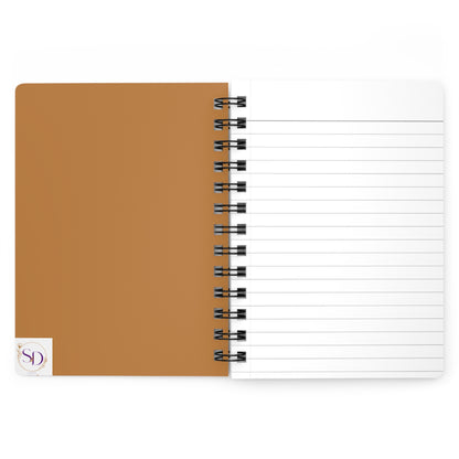 Islamic Muslimah Spiral Bound Journal - Cute Islamic Stationery, Pretty Notebook, Eid Gift Ideas, Ramadan Journal, Islamic Gift For Her