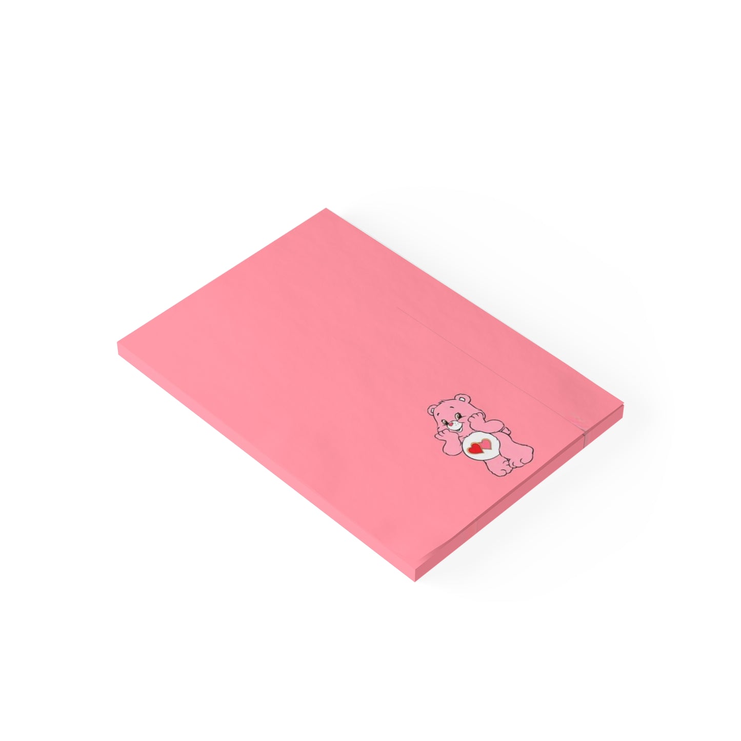 Pink Care bear Post-it® Note Pads