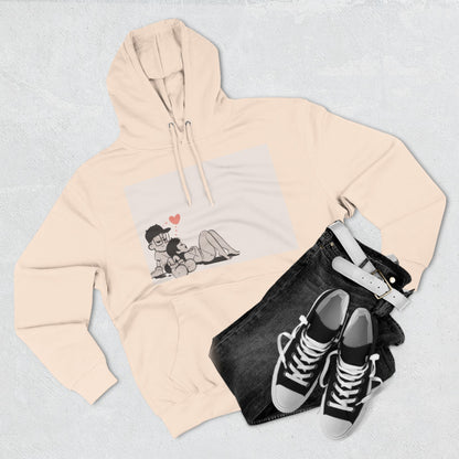 "Can We Talk For a Minute?..~ Three-Panel Fleece Hoodie
