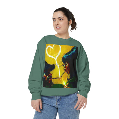 Romantic “High on Love” Sweatshirt