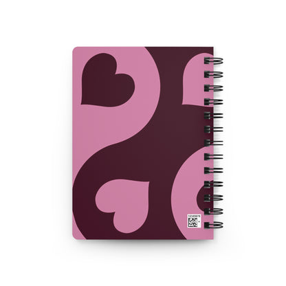 Charming Heart Design Journal, Perfect Gift for Lovers, Unique Notebook for Notes, Sketching, Journaling, Valentine's Day