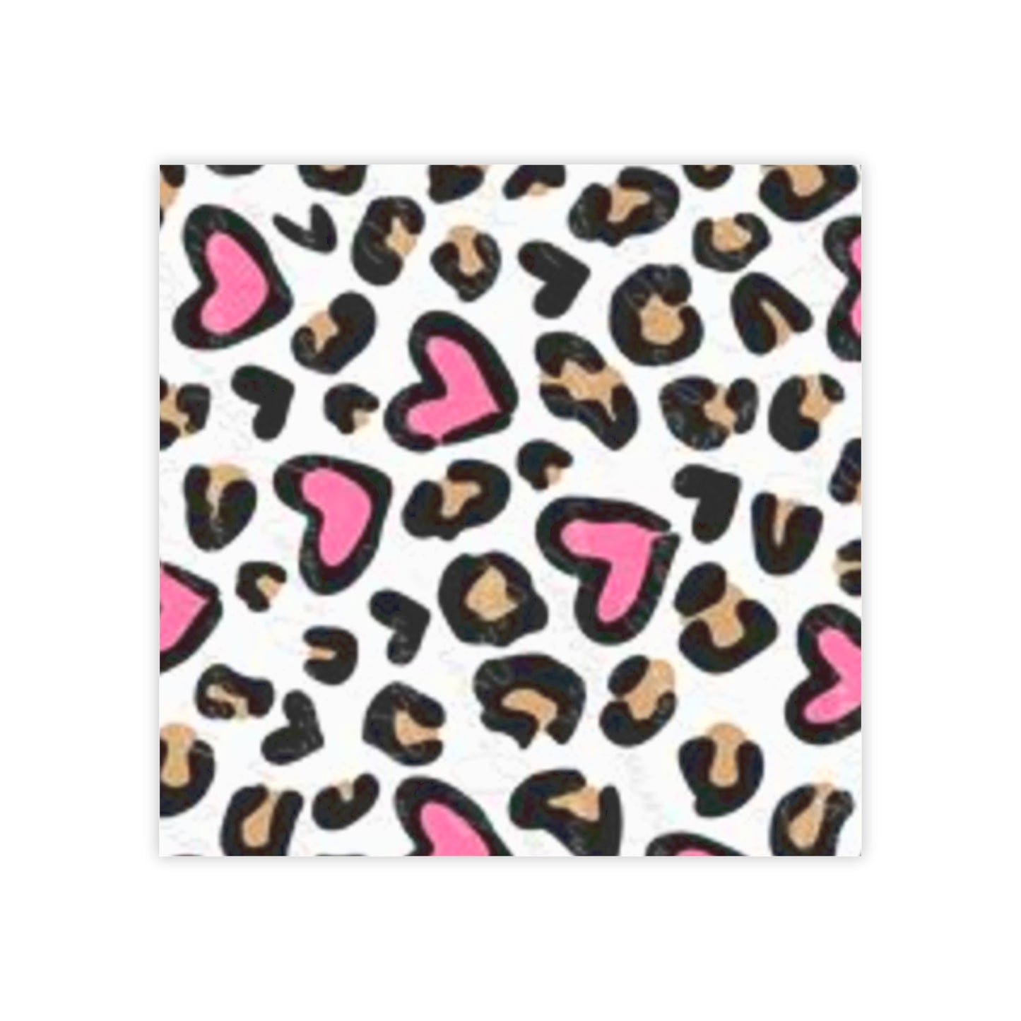 Pink Cheetah Print Post-it® Note Pads