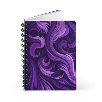 Elegant Purple Spiral Bound Journal | Journal for Writers, Art Lovers, Gift for Her, Diary, Creative Notes