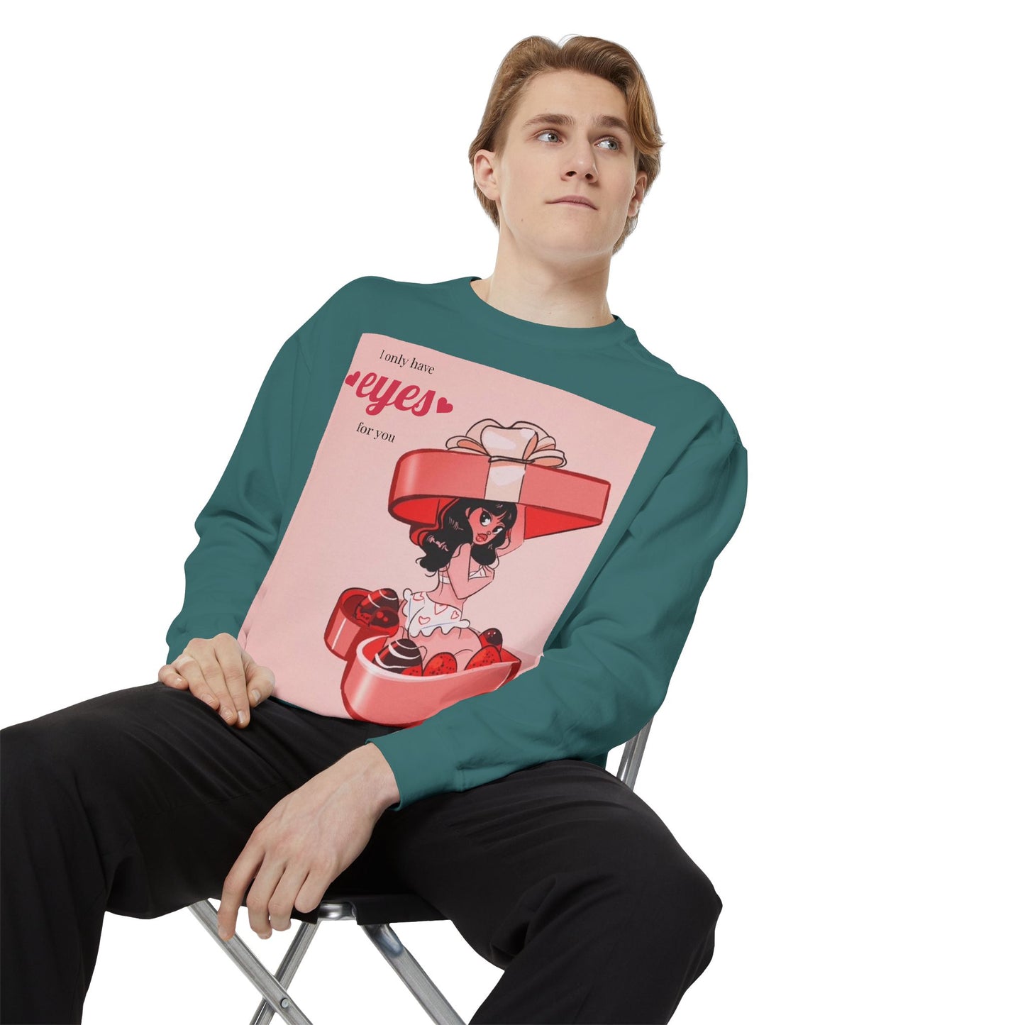 Naughty Girl Valentine's Day Sweatshirt