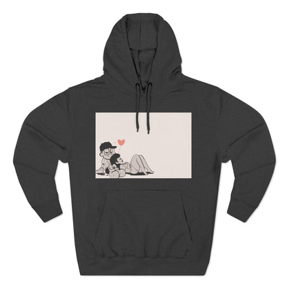 "Can We Talk For a Minute?..~ Three-Panel Fleece Hoodie